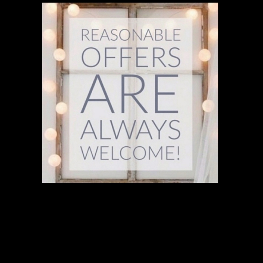 Reasonable Offers welcome